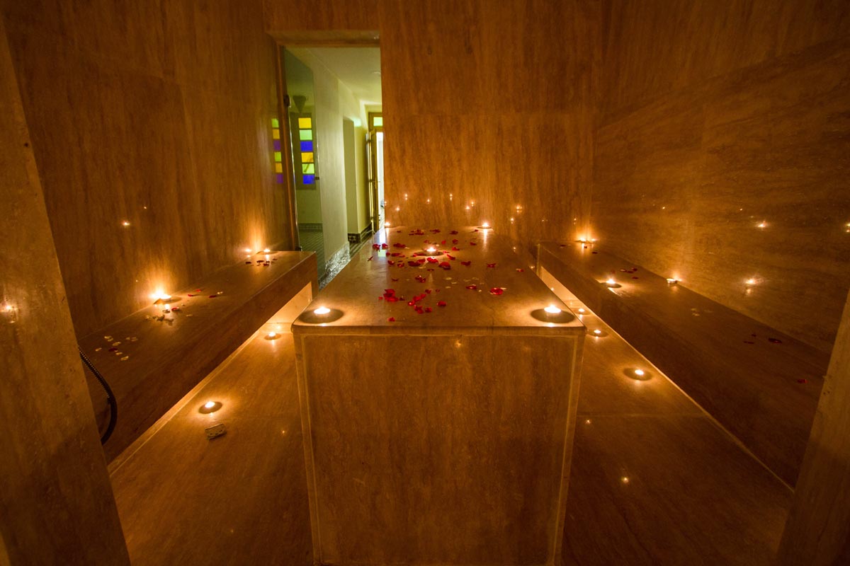 Hammam marocain traditionnel